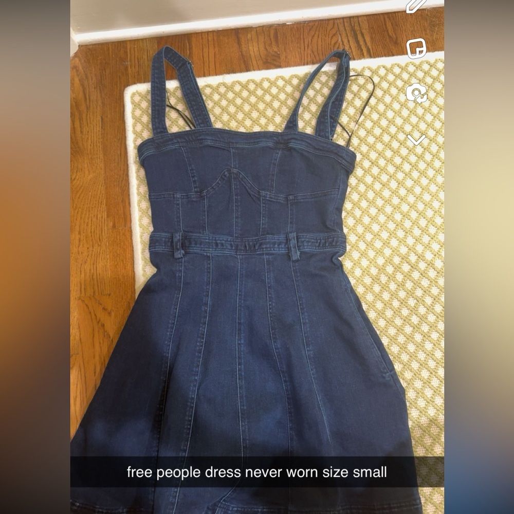 free people dress size small never worn before